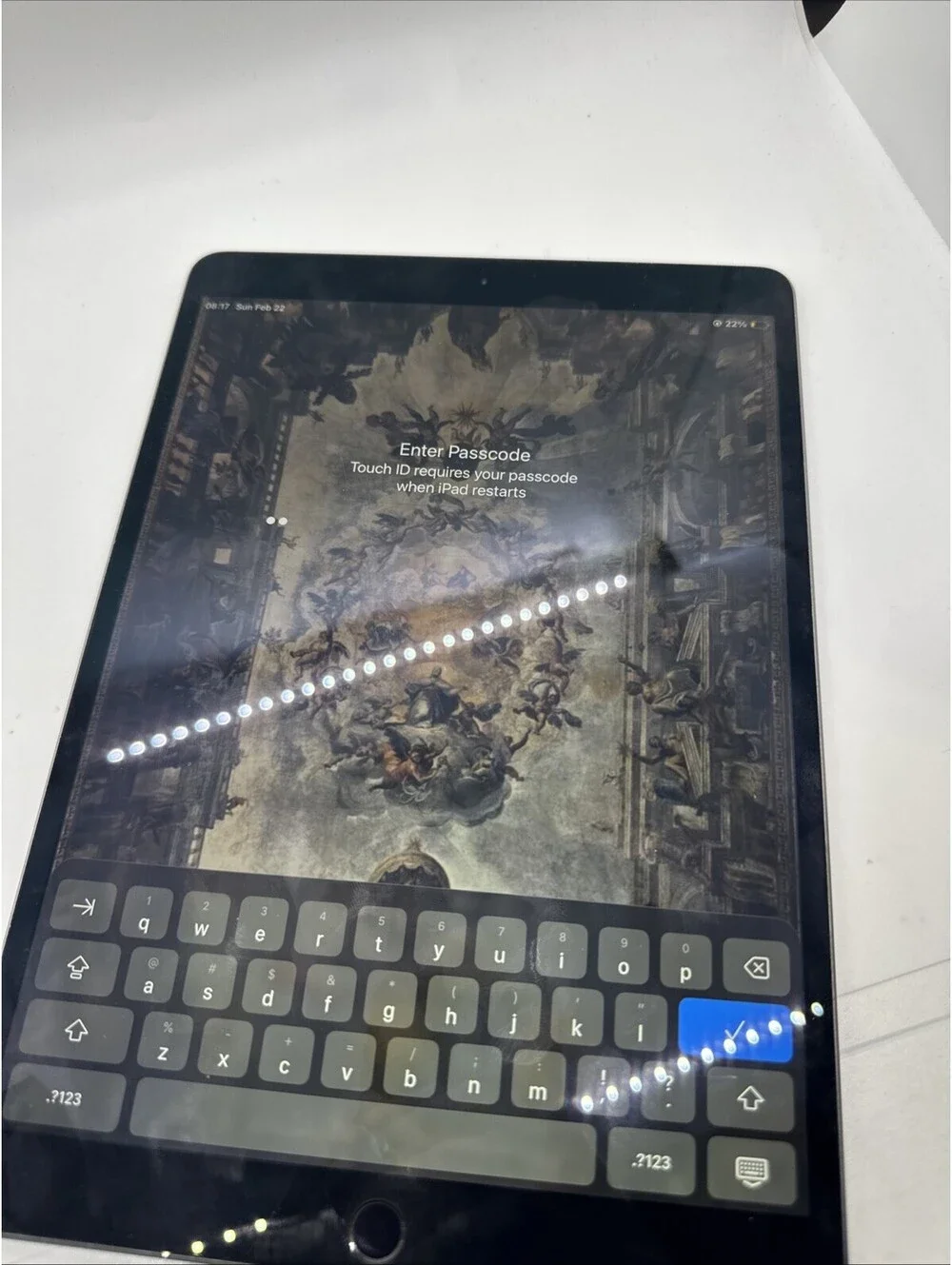 Apple iPad Air (3rd Gen) A2152 64GB - Wi-Fi - Space Gray (READ). For Parts Not W